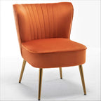 Us Pride Furniture Sauter 23.2 Wide Mid-Century Modern Microfiber Accent Chair