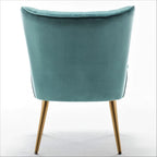 Us Pride Furniture Sauter 23.2 Wide Mid-Century Modern Microfiber Accent Chair