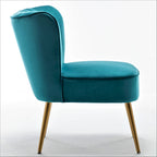Us Pride Furniture Sauter 23.2 Wide Mid-Century Modern Microfiber Accent Chair