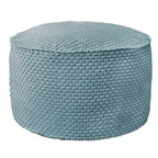 Sorra Home Indoor Soft Chunky Corduroy Large Round Pouf