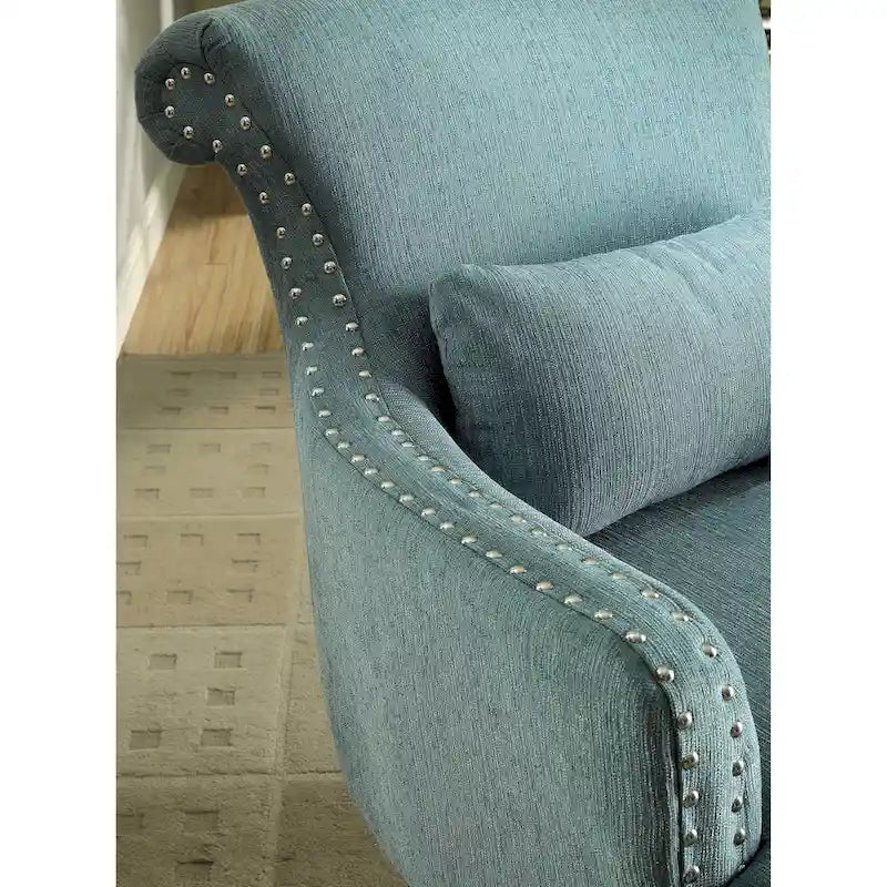 Nyer Contemporary Fabric Upholstered Accent Chair by Furniture of America