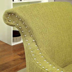 Nyer Contemporary Fabric Upholstered Accent Chair by Furniture of America