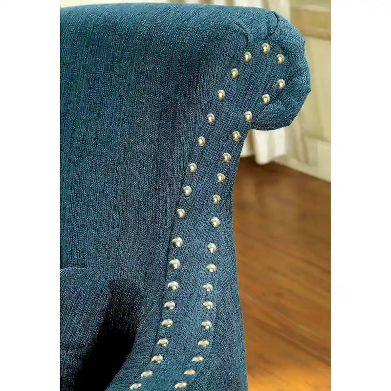 Nyer Contemporary Fabric Upholstered Accent Chair by Furniture of America