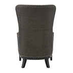 Capella Highback Wing Lounge Chair with Footstool by iNSPIRE Q Artisan