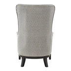 Capella Highback Wing Lounge Chair with Footstool by iNSPIRE Q Artisan