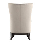 Capella Highback Wing Lounge Chair with Footstool by iNSPIRE Q Artisan