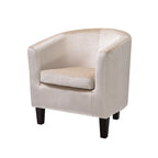 Copper Grove Broadway Velvet Upholstered Tub Chair