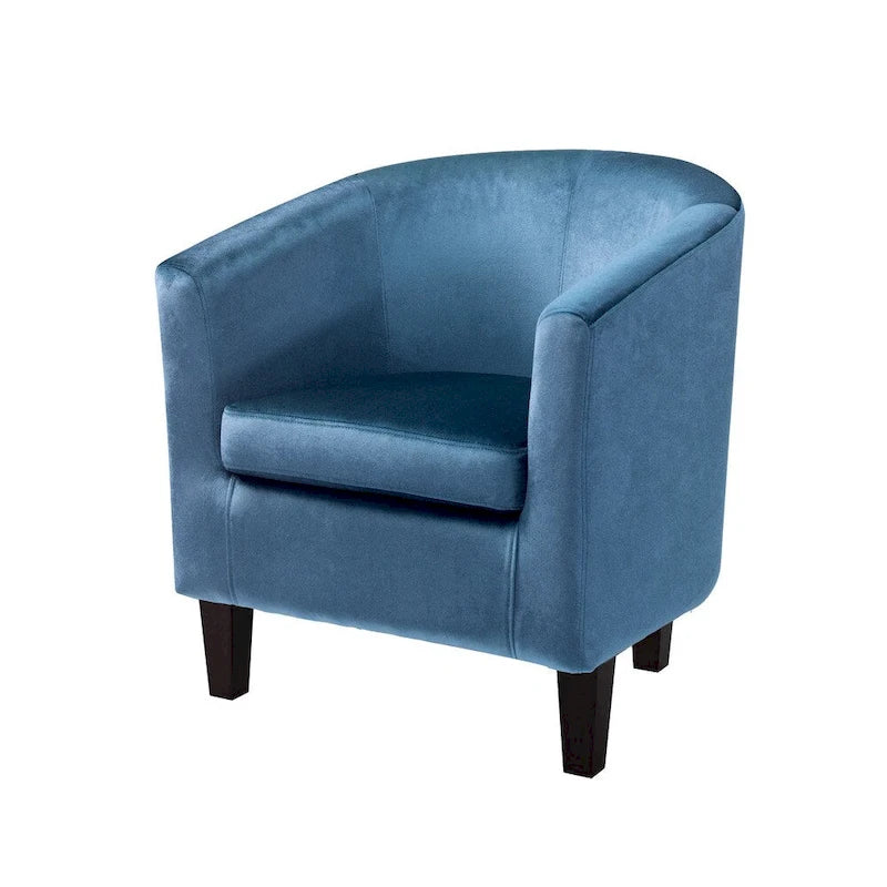 Copper Grove Broadway Velvet Upholstered Tub Chair