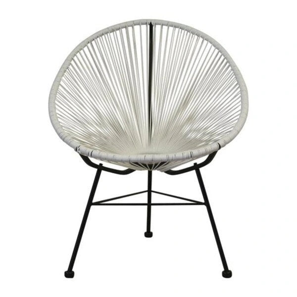 Acapulco outdoor/indoor lounge chair, Black