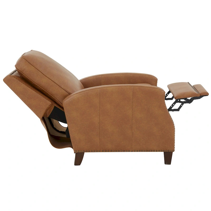 Julian Faux Leather Push Back Recliner by Greyson Living