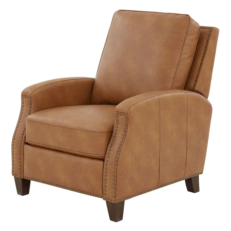 Julian Faux Leather Push Back Recliner by Greyson Living