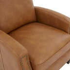 Julian Faux Leather Push Back Recliner by Greyson Living