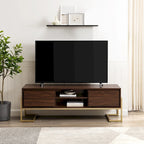 Middlebrook Contemporary Metal-Base 2-Drawer TV Stand