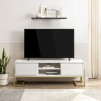 Middlebrook Contemporary Metal-Base 2-Drawer TV Stand
