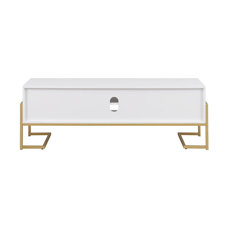 Middlebrook Contemporary Metal-Base 2-Drawer TV Stand