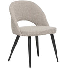Coco Mid-Century Modern French Boucle Upholstered Dining Chair