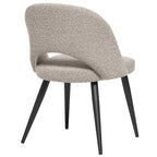 Coco Mid-Century Modern French Boucle Upholstered Dining Chair