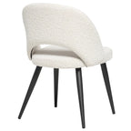 Coco Mid-Century Modern French Boucle Upholstered Dining Chair