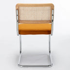 Latham Cane Back Velvet Side Chair (Set of 2)