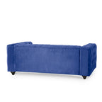 Sagewood Transitional Deeply Tufted Sofa by Christopher Knight Home