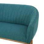 Galena Mid-century Modern Glam Loveseat by Christopher Knight Home