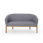 Galena Mid-century Modern Glam Loveseat by Christopher Knight Home