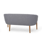 Galena Mid-century Modern Glam Loveseat by Christopher Knight Home
