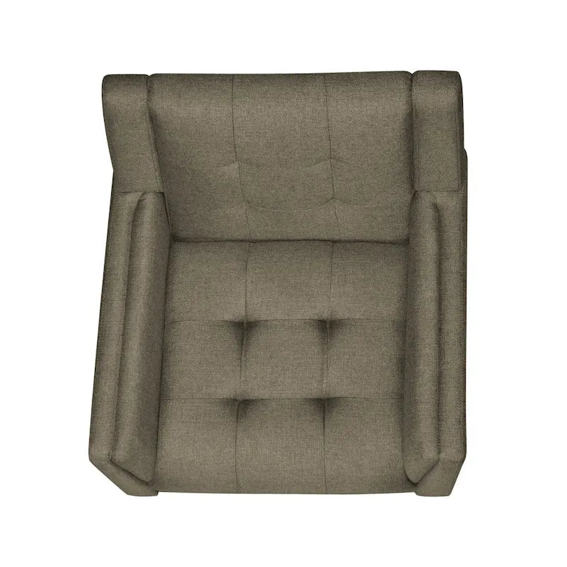 Candace Mid-century Modern Armchair by Christopher Knight Home - 32.28W x 31.50L x 32.68H