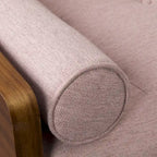 Jalon Mid-century Modern Tufted Fabric Sofa by Christopher Knight Home