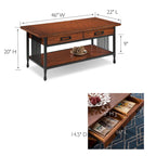 Carbon Loft Peter Matte Black Slatted Coffee Table