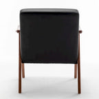 Cedrice 26.37 Wide Faux Leather Accent Chair