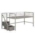 Avenue Greene Jayden Junior Twin Loft bed with Storage Steps