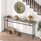 Console Table, 70.9 Narrow Long Entryway Table for Living Room - 11.81D x 70.85W x 35.43H