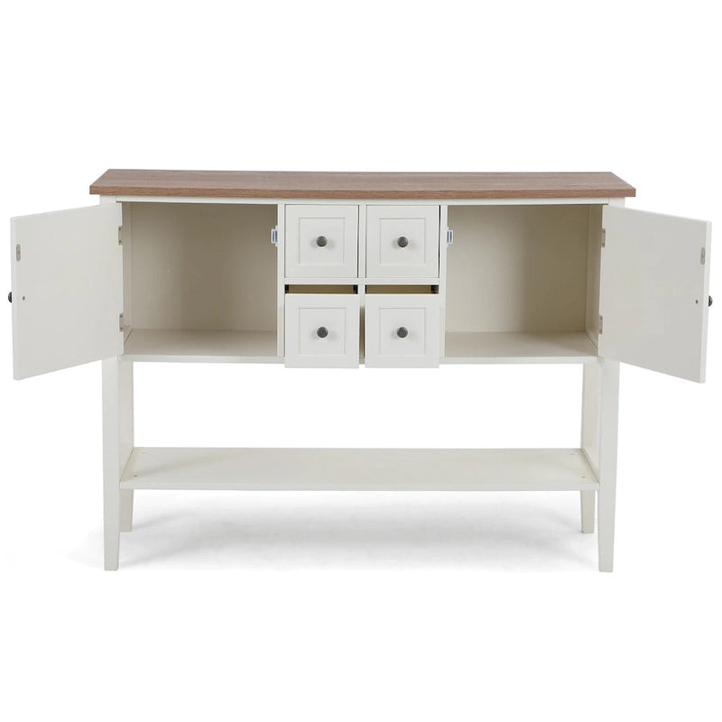 Sophia & William Buffet Sideboard Server Storage Cabinet Organizer with 4 Drawers