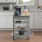 Jake Compact Mobile Rolling Kitchen Cart