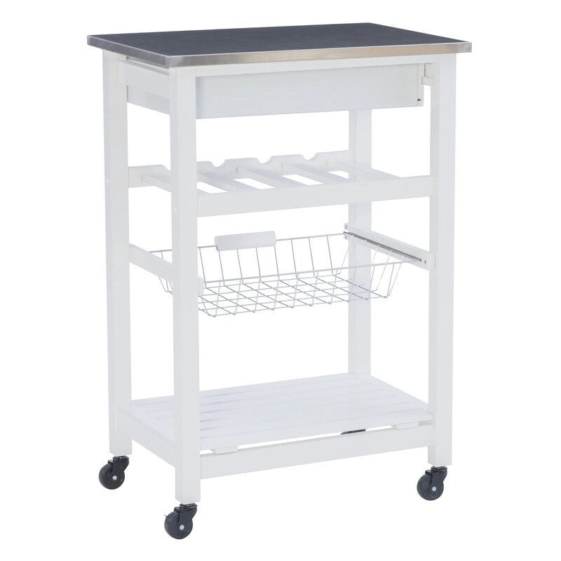Jake Compact Mobile Rolling Kitchen Cart