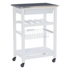 Jake Compact Mobile Rolling Kitchen Cart