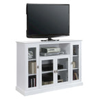 Convenience Concepts Summit Highboy 60 TV Stand with Storage Cabinets and Shelves
