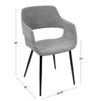 Carson Carrington Vallen Mid-Century Modern Chair (Set of 2)