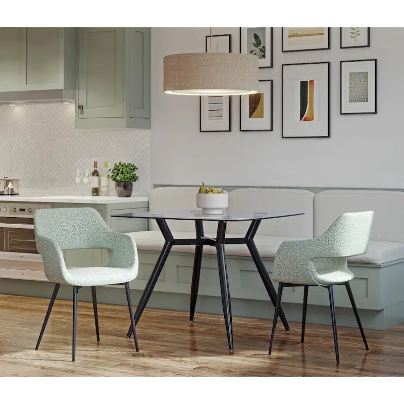 Carson Carrington Vallen Mid-Century Modern Chair (Set of 2)