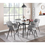 Carson Carrington Vallen Mid-Century Modern Chair (Set of 2)