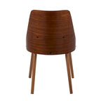 Carson Carrington Vallemala Mid-Century Chair with Tapered Wood Legs - Set of 2