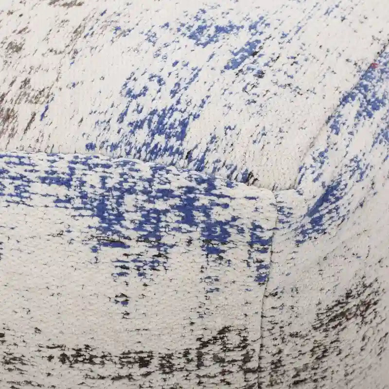 Colane Hand-Loomed Boho Fabric Cube Pouf by Christopher Knight Home