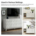 Olympia 60Modern Storage Sideboard Storage with Adjustable Shelves By HULALA HOME