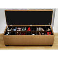 The Sole Candice Fawn Secret Shoe Storage Bench