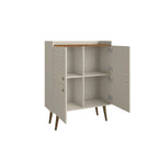 Manhattan Comfort Bogart 45.5 Mid-Century Modern Accent Cabinet