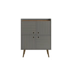 Manhattan Comfort Bogart 45.5 Mid-Century Modern Accent Cabinet