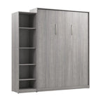 Claremont Queen Murphy Bed with Closet Organizer (85W) by Bestar