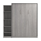 Claremont Queen Murphy Bed with Closet Organizer (85W) by Bestar