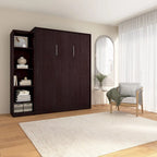 Claremont Queen Murphy Bed with Closet Organizer (85W) by Bestar